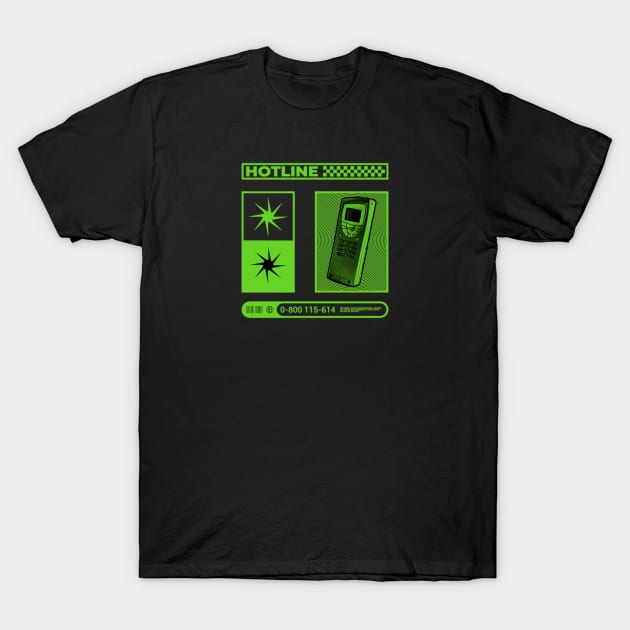 Hotline T-Shirt by UNKWN